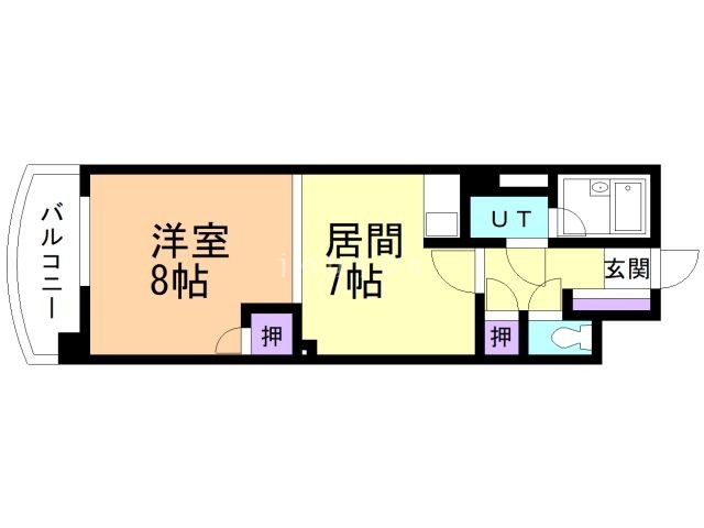 ボヌール盛岡の間取り