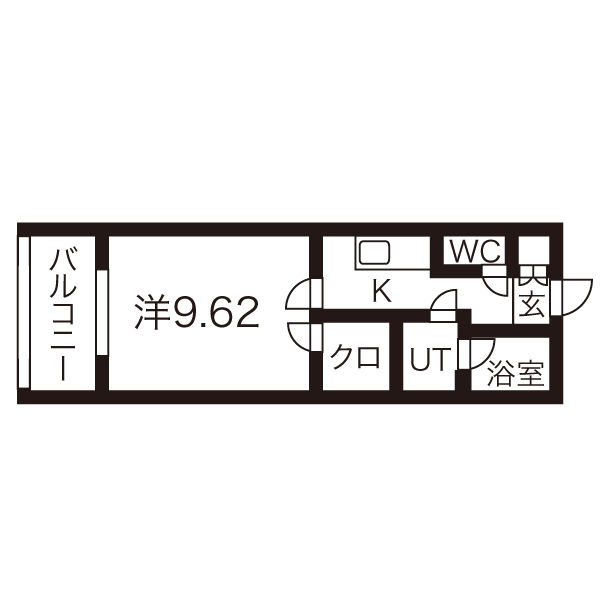 ブランポミエの間取り