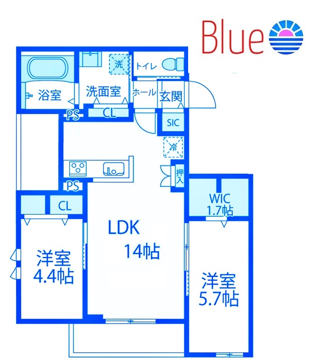 パレスヒルの間取り