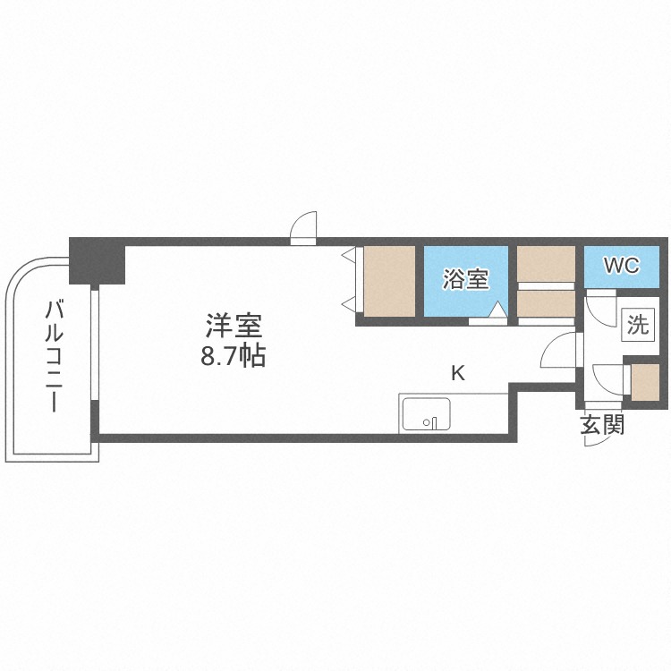 エルドラード中の島の間取り