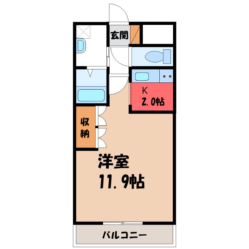 バロンドールの間取り