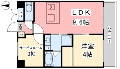 アスティオン本町の間取り