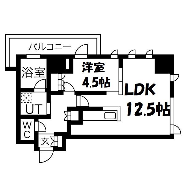 プラウドタワー覚王山の間取り