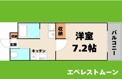 名古屋市港区野跡のマンションの間取り