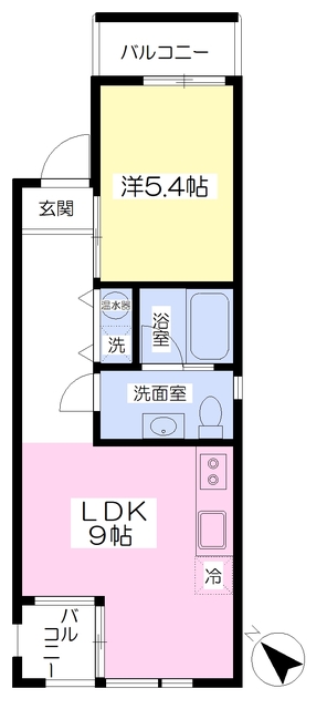 コートレミージュ稲城の間取り