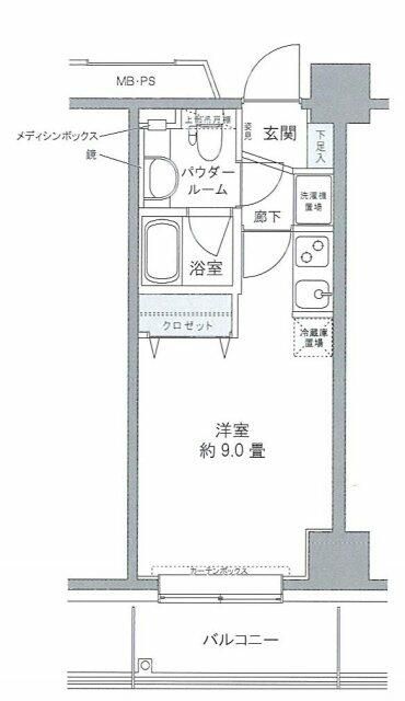 プライムアーバン豊洲の間取り