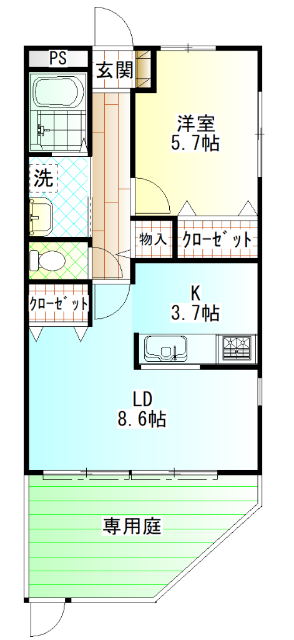 【ＲＳ・オーキッドの間取り】