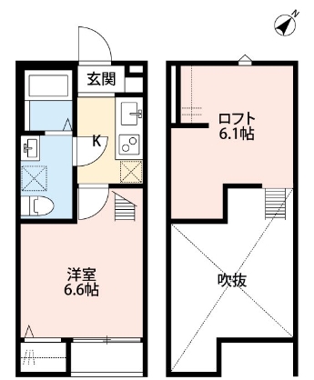 スプリングフォレスト参番館の間取り