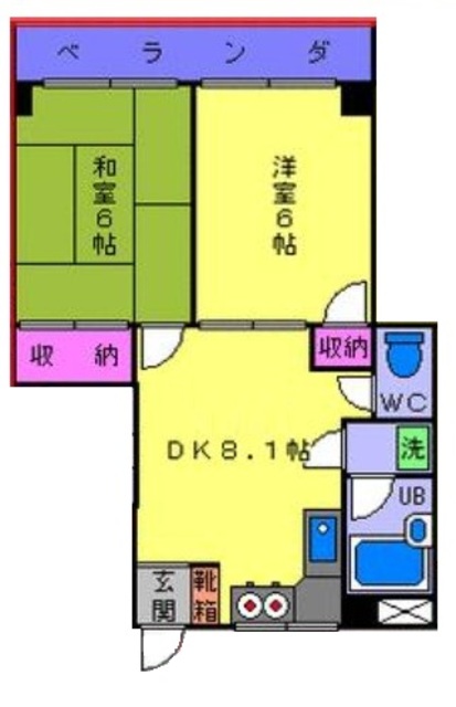 大塚ビルの間取り