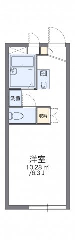 レオパレスシャルマンIIIの間取り