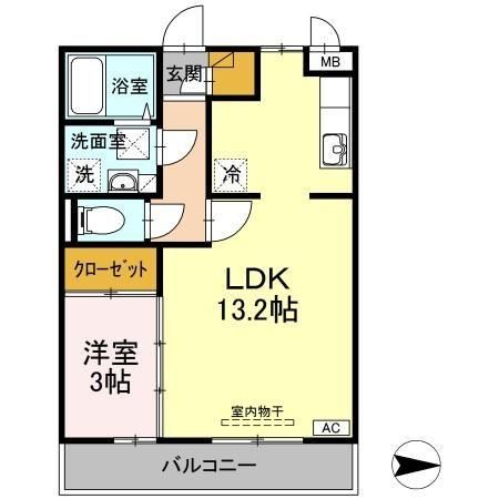 エスト・クレールIIの間取り