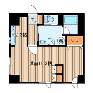 レガート東区役所前B棟の間取り