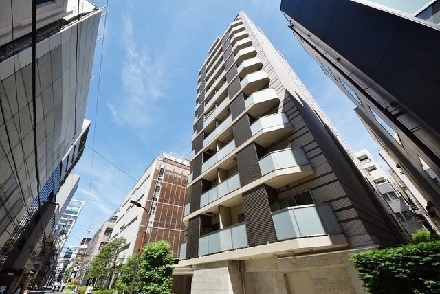 パークハビオ新橋の建物外観