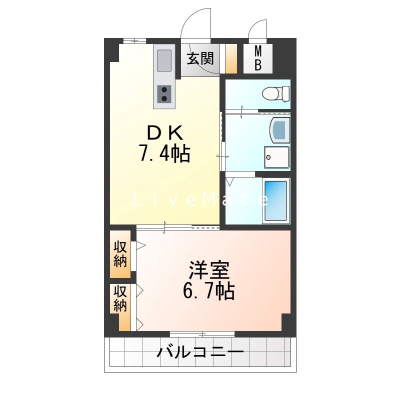 グランシャリオIIの間取り写真