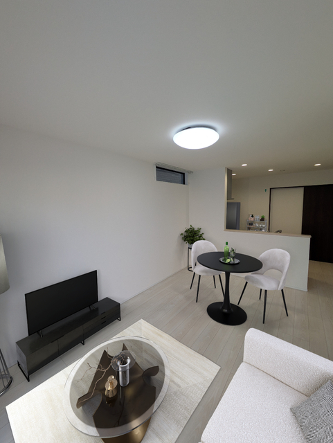 居室・リビング　掲載の家具・小物等はＣＧ合成です。実際の物件には付属しません