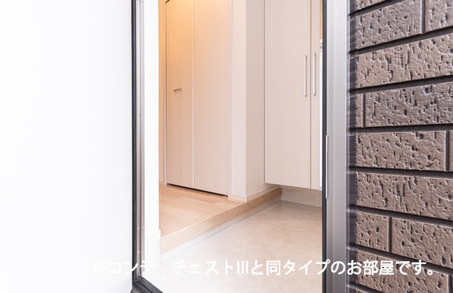 玄関　落ち着いた玄関です