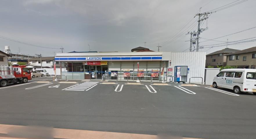 コンビニ　ローソン庭瀬店（コンビニ）まで159m