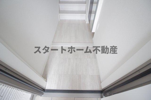 玄関　明るい玄関です