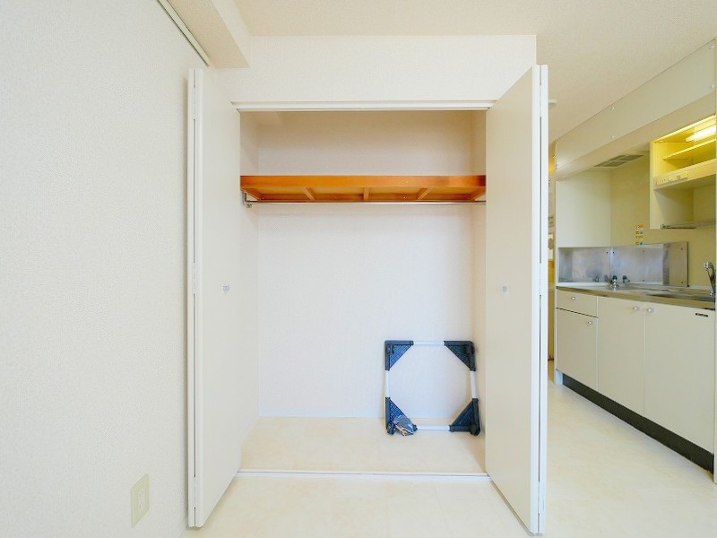 収納　大きめのクローゼット完備しています♪