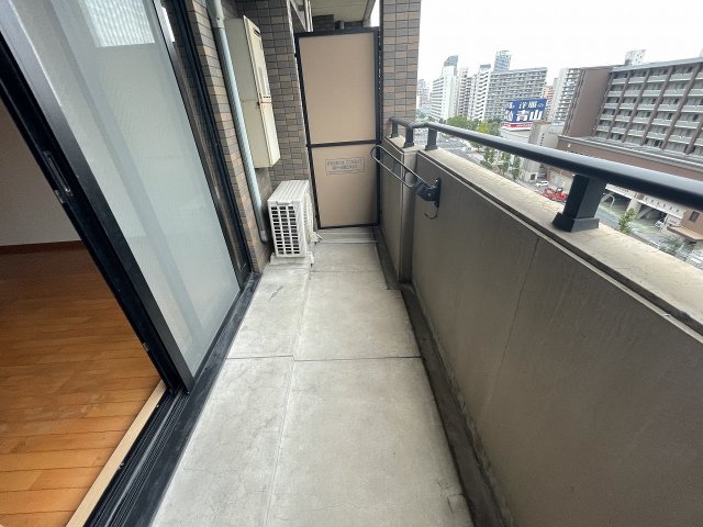 バルコニー　落ち着いた時間を過ごせるバルコニーです