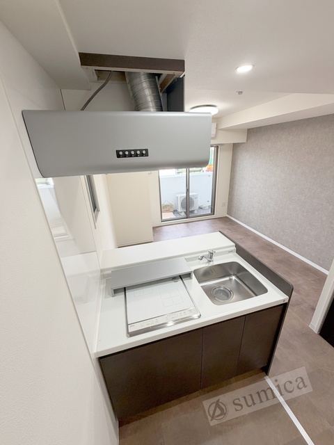 キッチン　２口システムキッチンでお料理楽しく♪♪