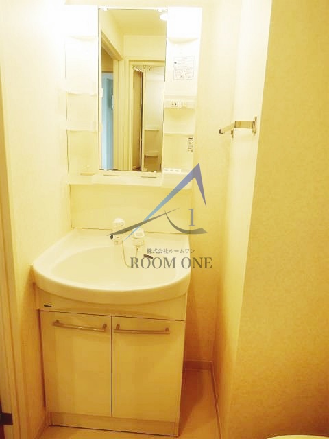 洗面設備　洗面台です。