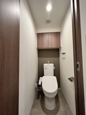 トイレ　ゆったりとした空間のトイレです