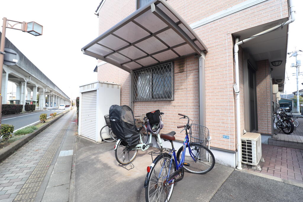 その他共有部分　駐輪場です！