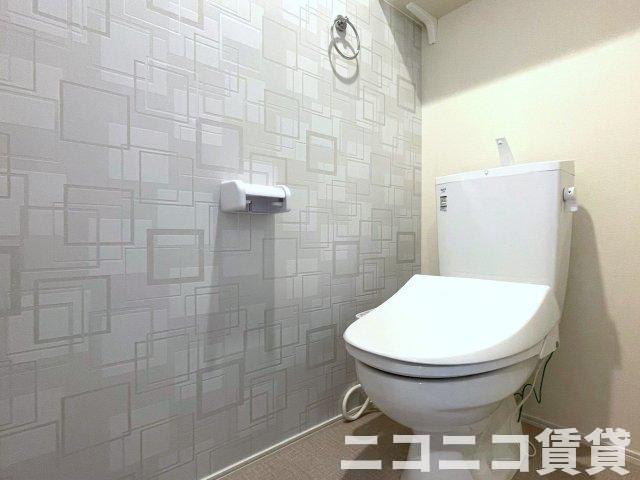 トイレ　モデルルームの為、現状を優先致します。