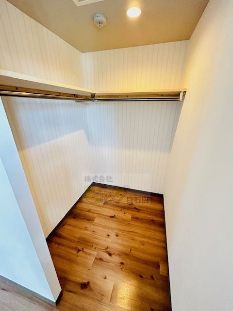 収納　広々ウォークインクローゼット完備しています♪