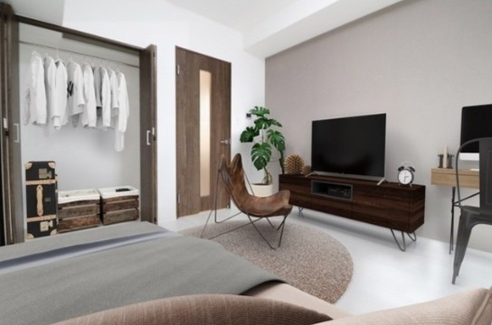 居室・リビング　リビング ※モデルルーム仕様。家具家電はつきません。