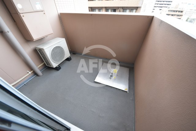 バルコニー　クロスレジデンス大阪新町（旧ベルファース大阪新町）ひろびろバ