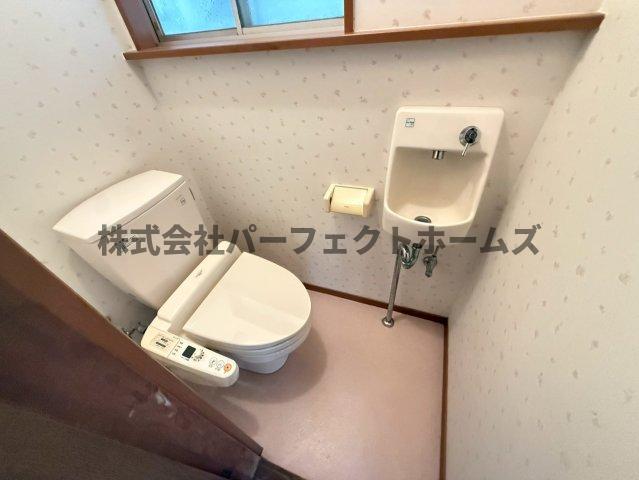 トイレ　ゆったりとした空間のトイレです