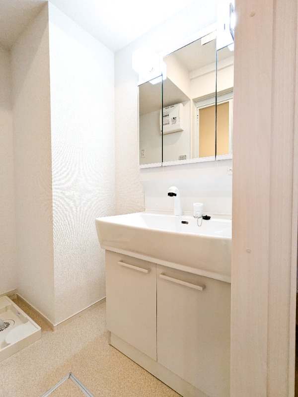 洗面設備　図面と現状に相違がある場合には現状を優先