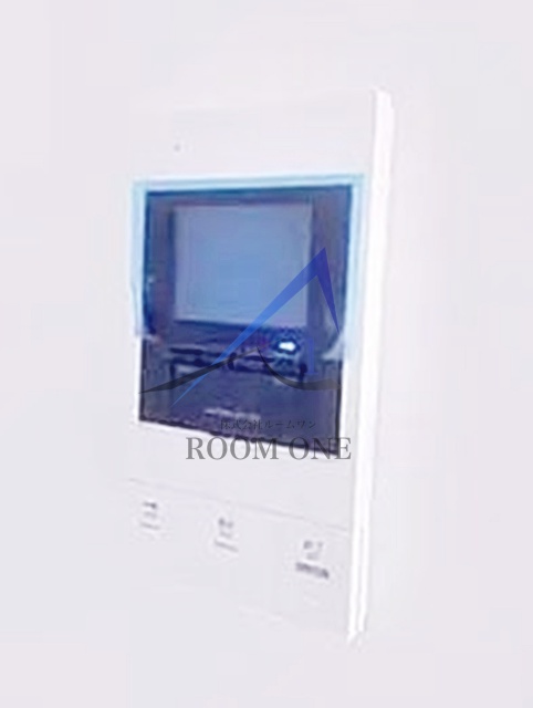 セキュリティ　モニター付きインターホンです。