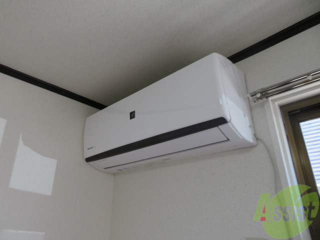 その他設備　エアコンが設置されているので、入居日から利用できます。