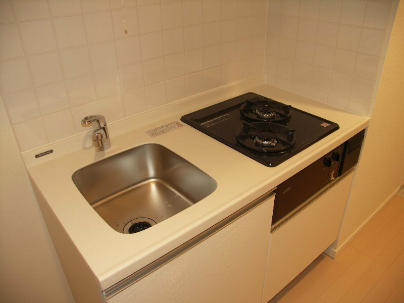 キッチン　２口ガスコンロのキッチン