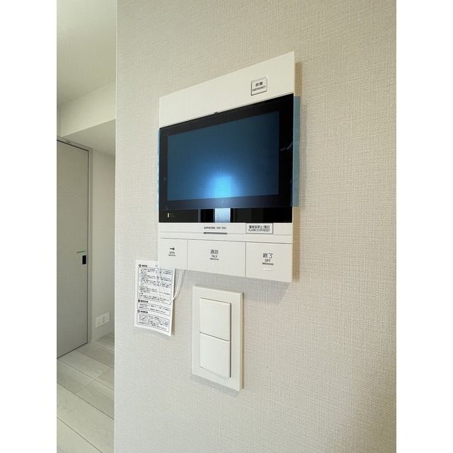 セキュリティ　☆安心のTVモニタ付きインターホン☆