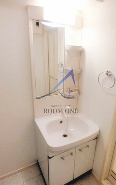 洗面設備　洗面台です。