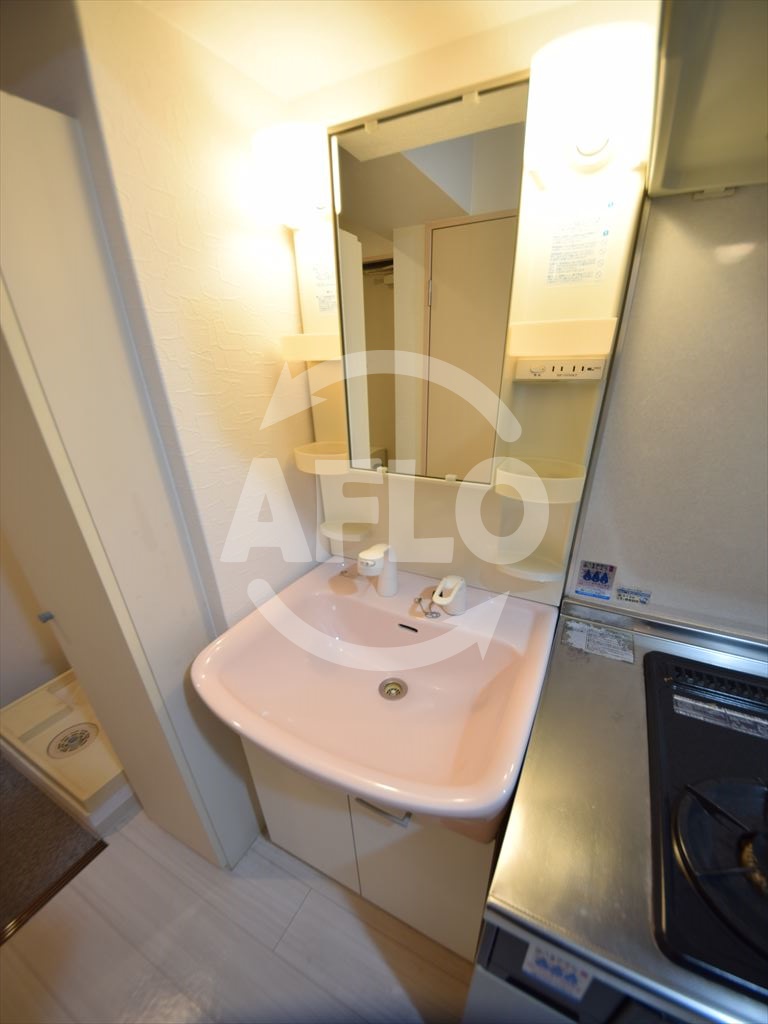 洗面設備　ウェーブ元町　独立洗面台