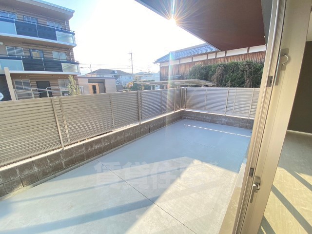 バルコニー　同建設会社施工例