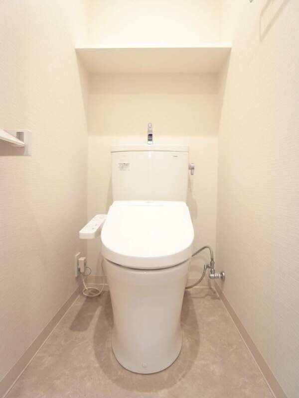 トイレ　ゆったりとした空間のトイレです