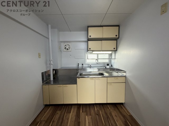 キッチン　ガスコンロ設置可能なキッチンです！