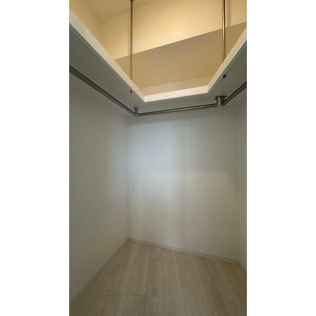 収納　ウォークインクローゼット完備。