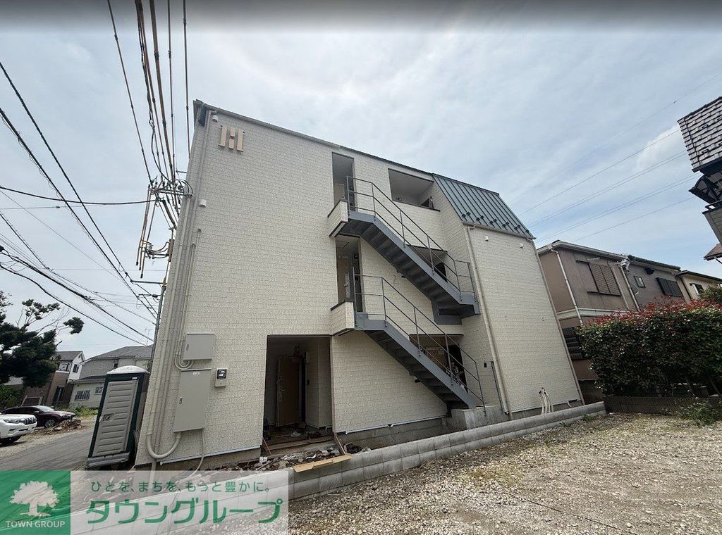 エントランス　建築中