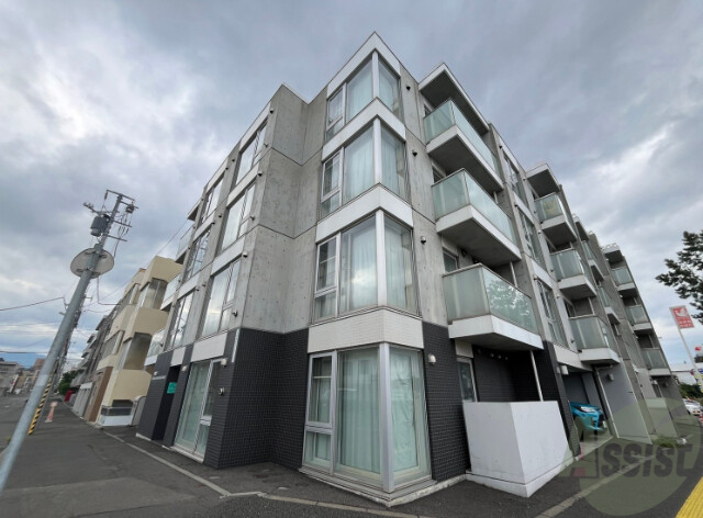 建物外観　札幌市北区北３６条西「Ｆｉｒｓｔ‘ｌｌ」