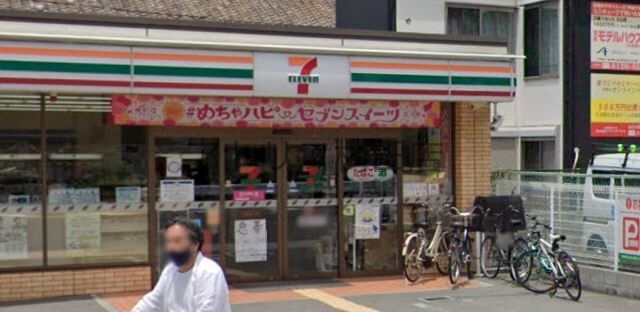 コンビニ　セブンイレブン大阪本庄西1丁目店（コンビニ）まで132m