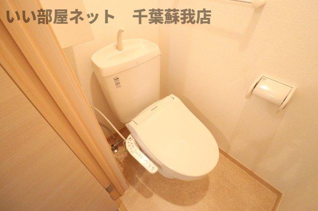 トイレ　ゆったりとした空間のトイレです