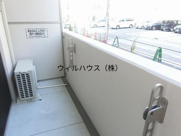 バルコニー　日当たり良好！