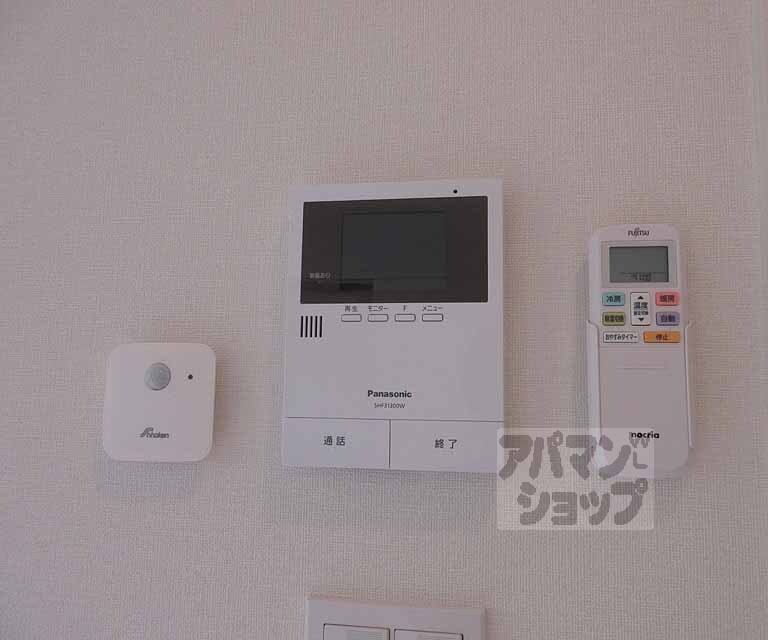 セキュリティ　防犯も安心です
